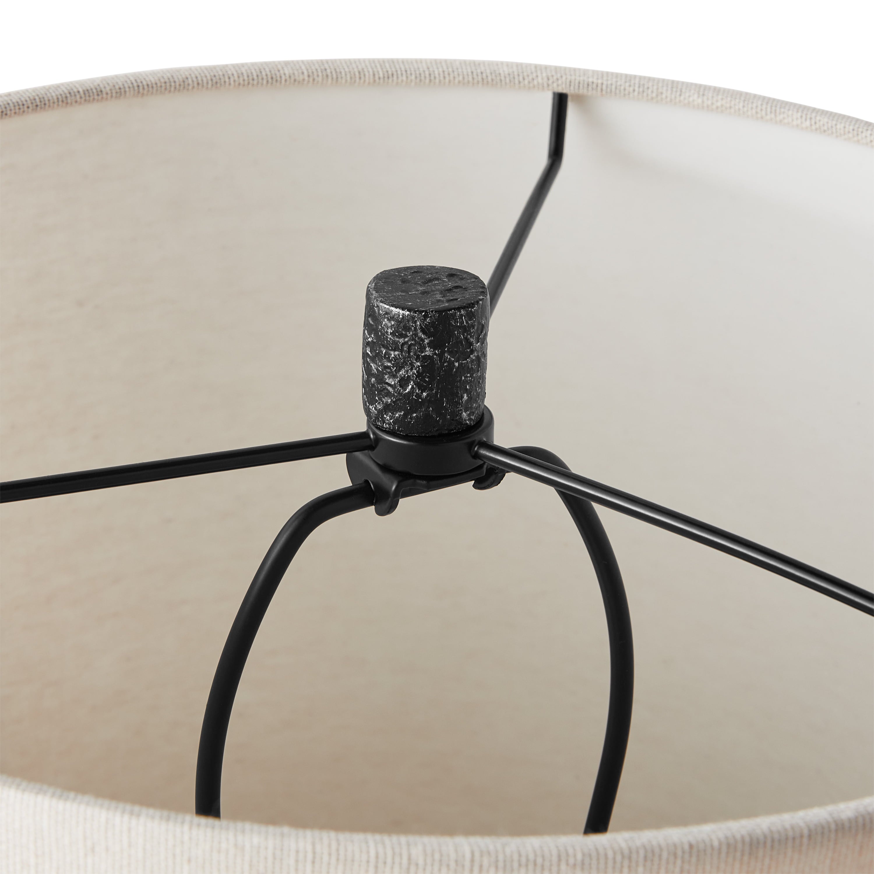 Better Homes & Gardens 21" Raw Sand Table Lamp with Shade