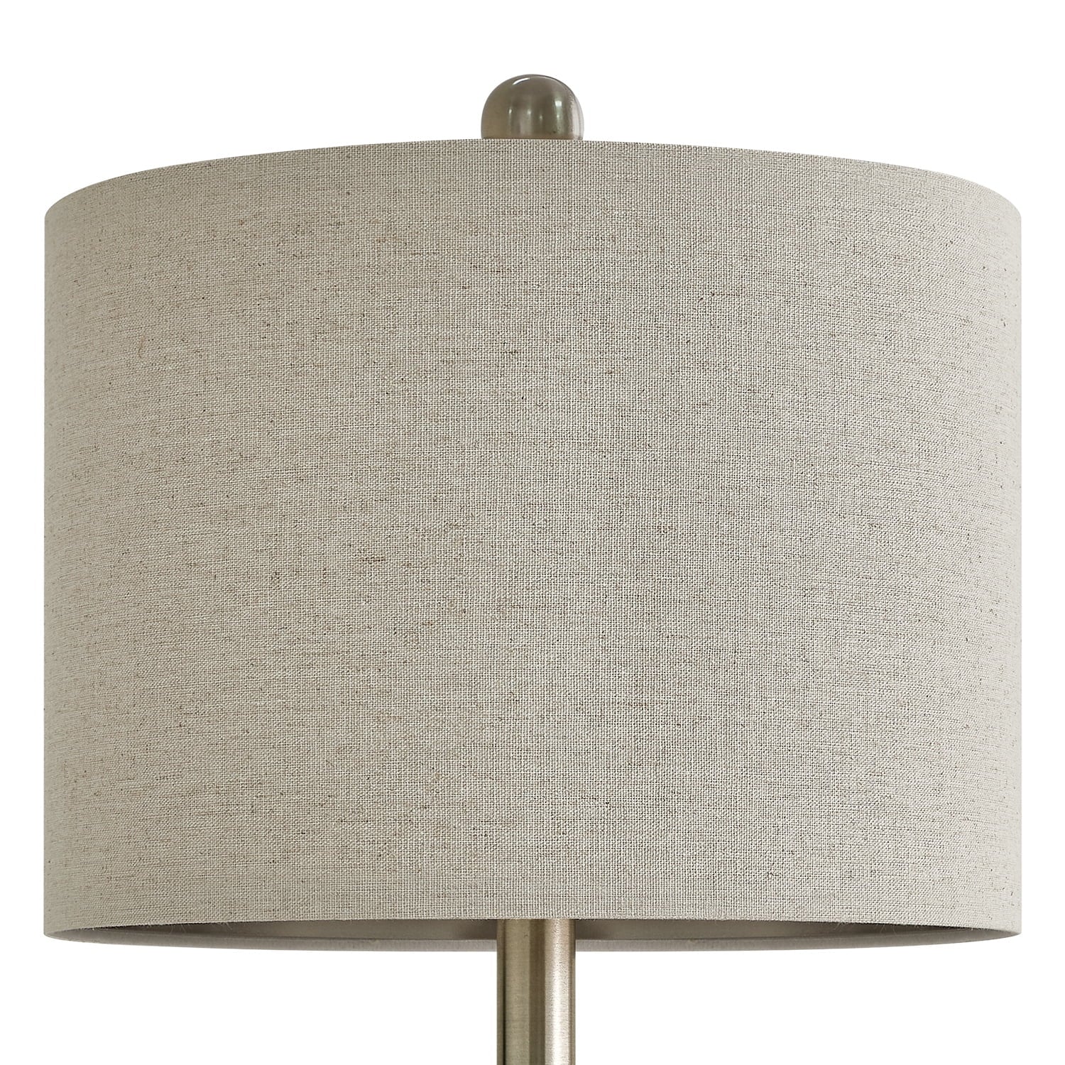 Oneach Ceramic Table Lamp Set of 2 24" White Contemporary Bedside Nightstand Lamps for Bedroom Living Room